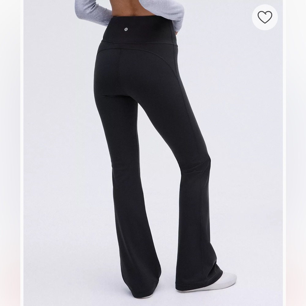 Lululemon Groove Nulu Super High Rise Flared leggings size 12